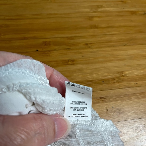 NWT Ramy Brook- Tate Dress in Ivory. Size 6 - Picture 9 of 12